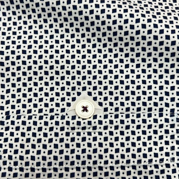 Ted Baker Shirt Sleeve Camp Shirt. Size 6 US-XL - Picture 4 of 7